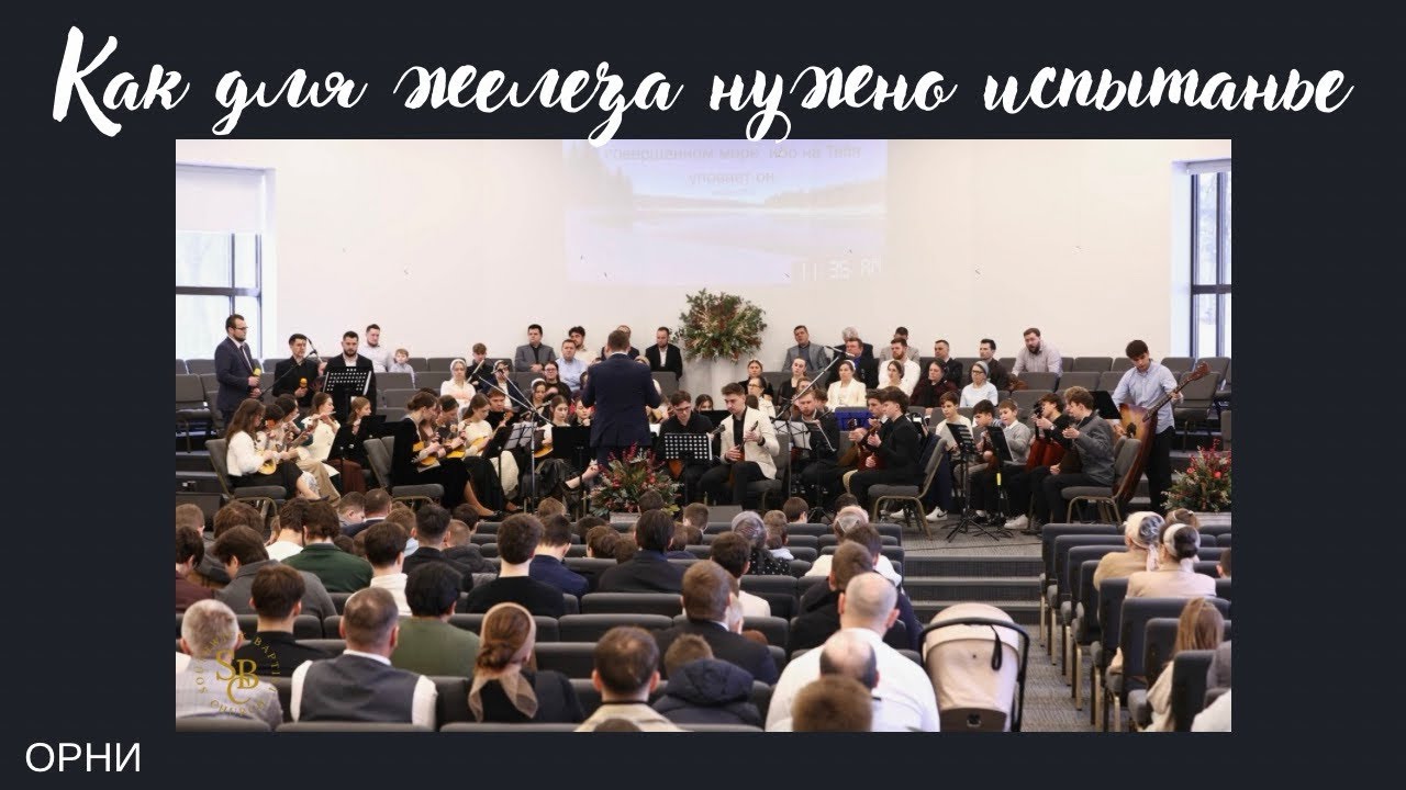 Как для железа нужно испытанье | ОРНИ