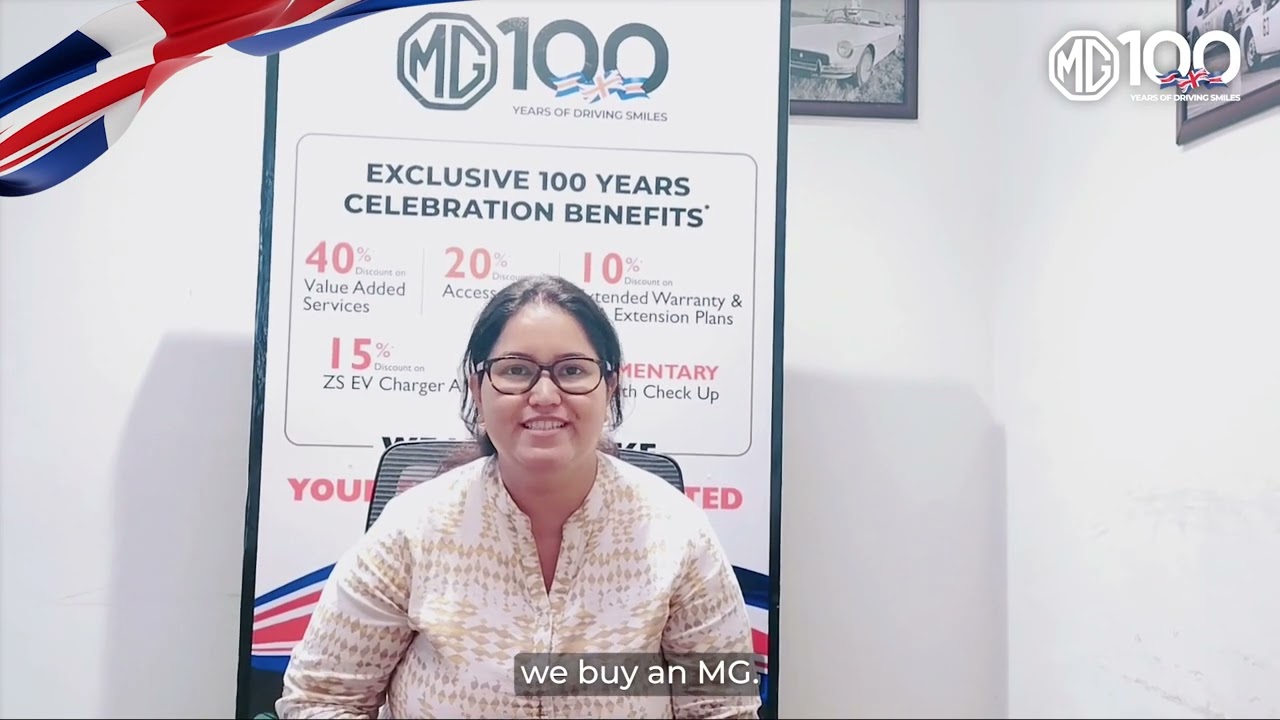 My MG Experience | 100 Years Celebration | Supriya