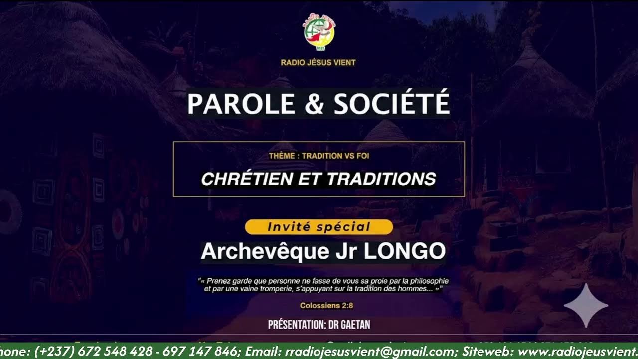 PAROLE & SOCIÉTÉ