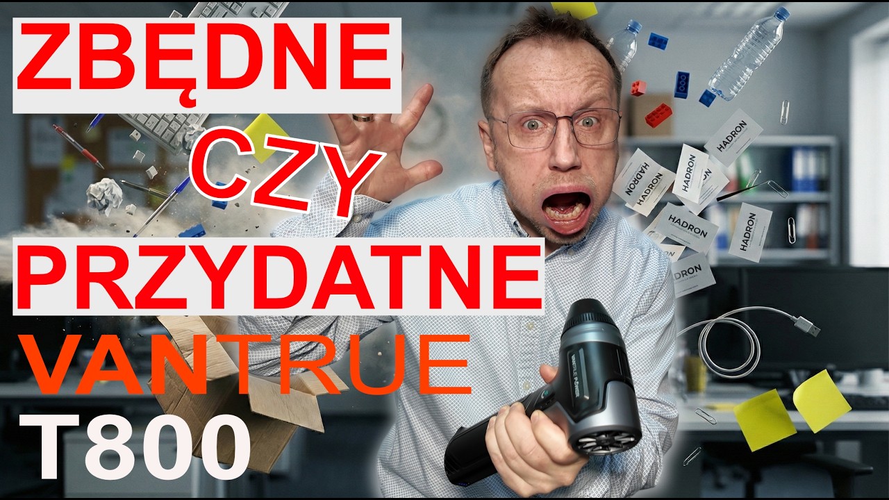 Czy było mi to potrzebne? NIE. Czy kupiłem? TAK! | Test dmuchawy Vantrue T800