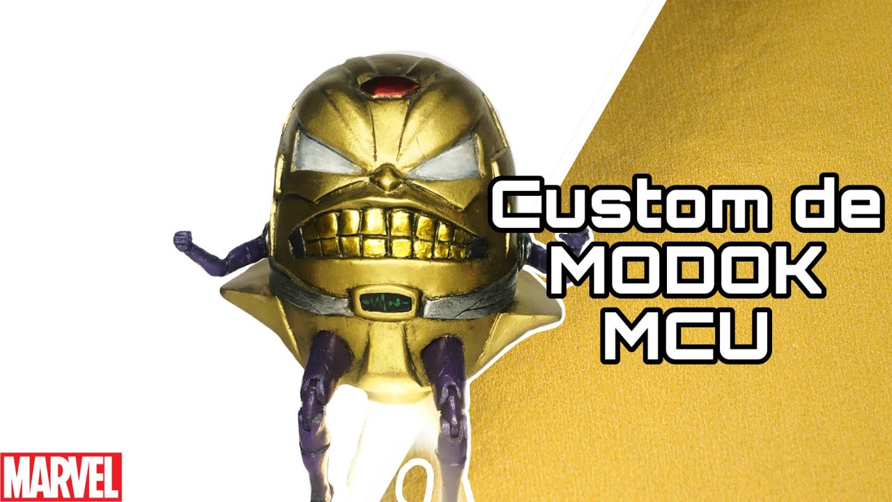 TUTORIAL || Figura Custom de Modok || Figuras Marvel legends || Proceso en ESPAÑOL