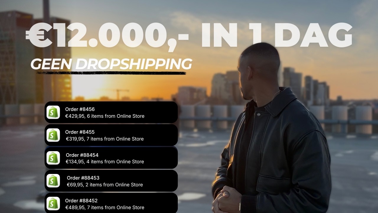 Zo verdiende ik €12.000 per dag met mijn brand