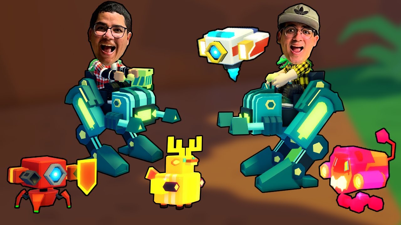 ADOTAMOS VÁRIOS MINI ROBOZINHOS E FIZEMOS UMA MEGA BATALHA!! - Roblox Bot Clash