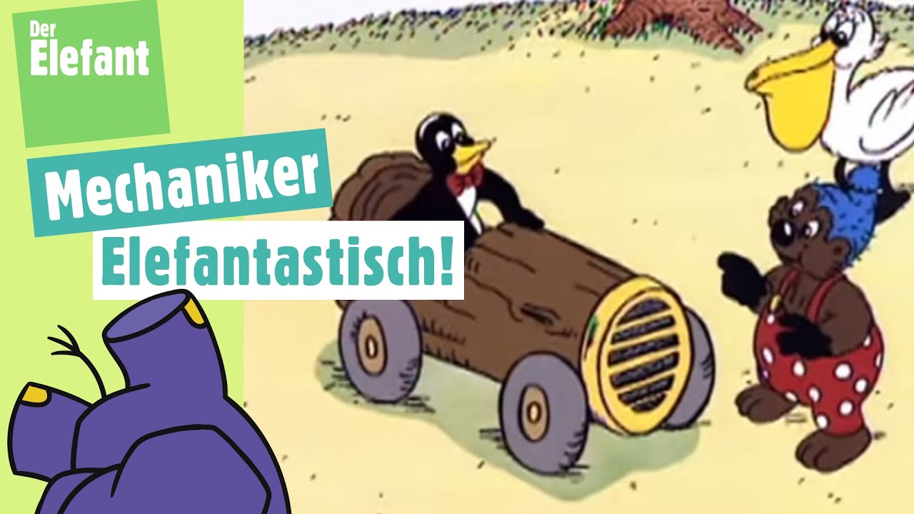 Petzi repariert ein Auto & Ratefilm Kipplaster | Der Elefant | WDR