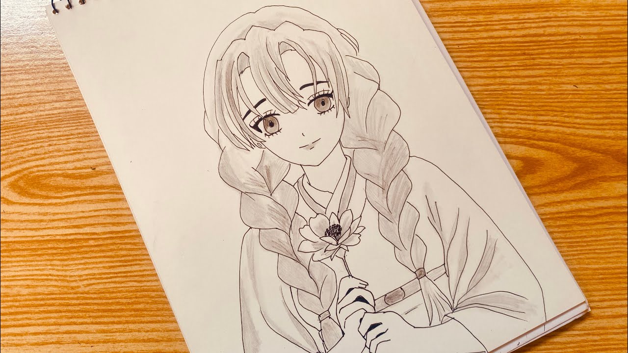 Learn To Draw MITSURI Easily Now || Mitsure Drawing tutorial 