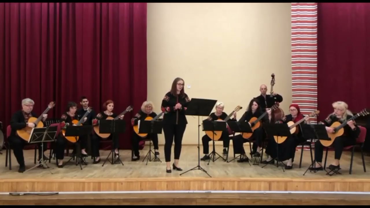 Fly me to Volos (D. Aribert) by Viktoriia Lihashevska (english version) & Lviv Guitar Orchestra