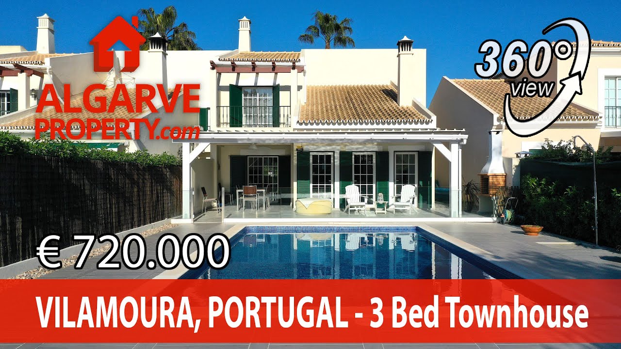 AlgarveProperty.com - 360 VIEW - Lovely 3 bed townhouse next to OLD COURSE - VILAMOURA