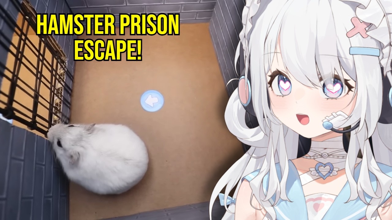 Can This HAMSTER Escape PRISON? | Hanamii Reacts