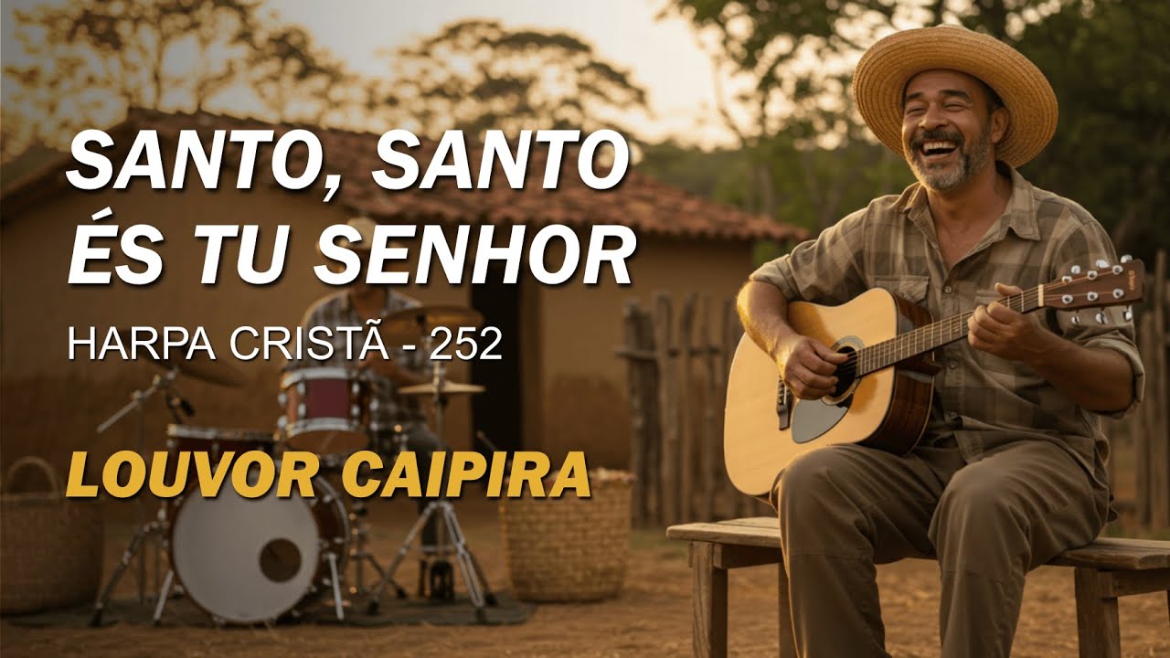 Santo, Santo És Tu Senhor – Harpa Cristã  Nº 252 – Louvor Raiz (com letra)