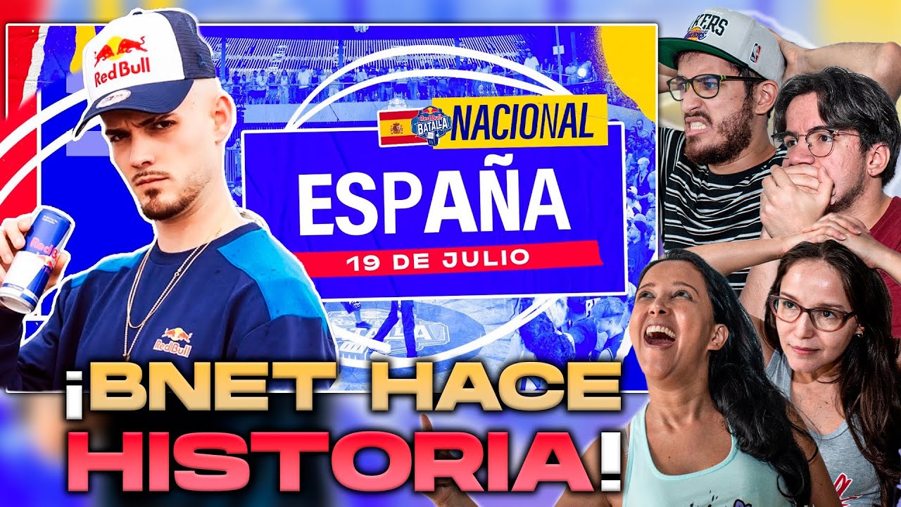 🚬¡EL AURA DE BNET!🙌 - COLOMBIANOS REACCIONAN a la NACIONAL de RED BULL ESPAÑA🇪🇸 2025