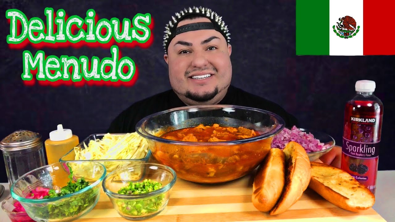 Sabroso Menudo Rojo | Mexican Beef Stomach Stew