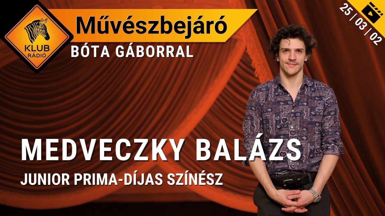 Medveczky Balázs színész | Rengeteget tanított minden, amiben kipróbáltam magam