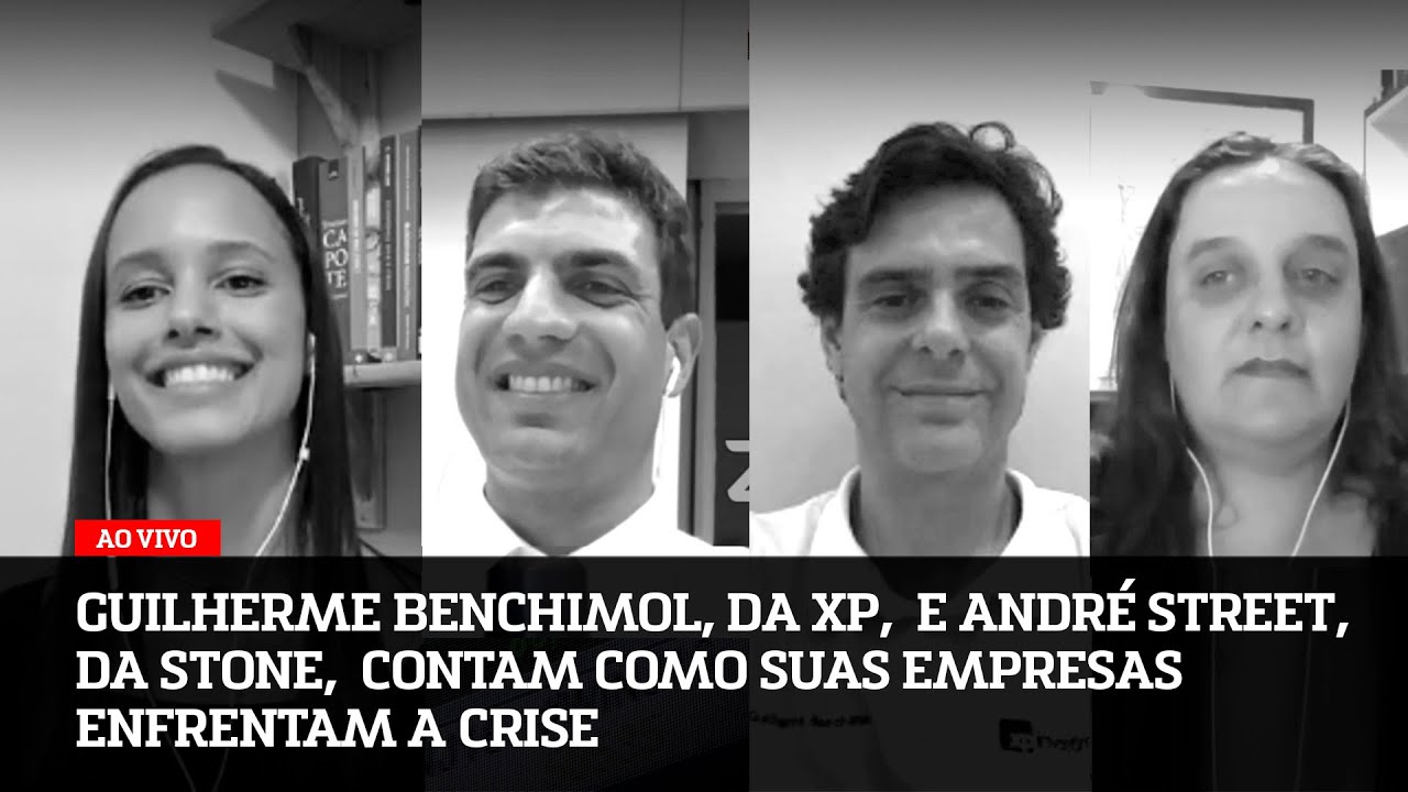 Guilherme Benchimol, da XP, e André Street, da Stone, contam como suas empresas enfrentam a crise