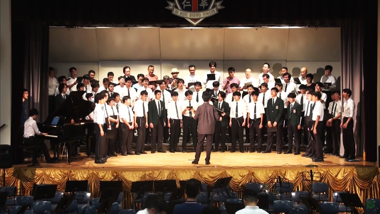 林秋離、涂惠元、劉聖賢: 聽海 (Rehearsal); Old Boys' Choir and School Choir, Wah Yan College, Kowloon 九龍華仁書院