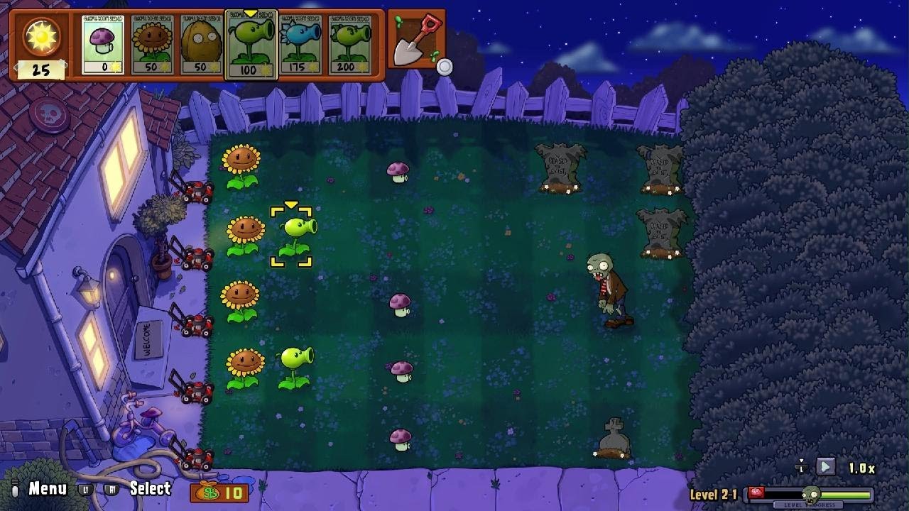 Plants vs. Zombies: Replanted Pt 3: Night 