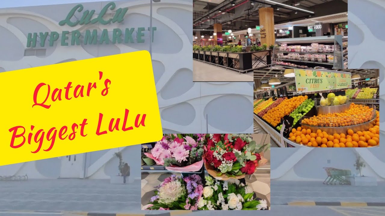 Biggest LULU Hypermarket in Qatar ❤️ Abu Sidra ❤️ Telugu Vlogs