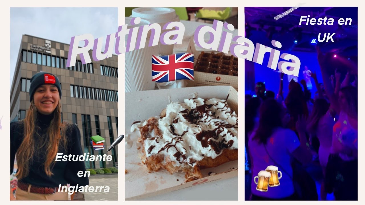 Mi RUTINA DIARIA en INGLATERRA como estudiante ERASMUS