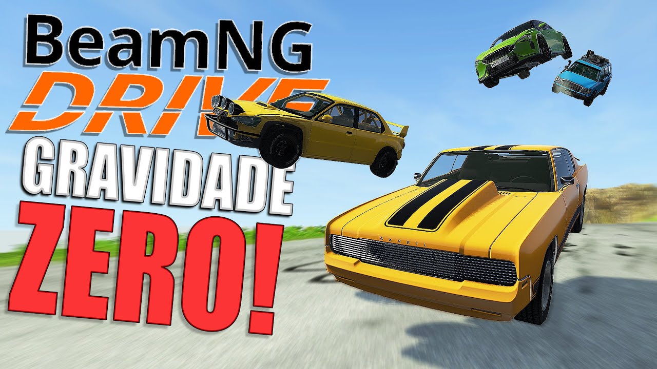 Mudando a gravidade em alta velocidade descendo o morro a 300km o Bemang Drive