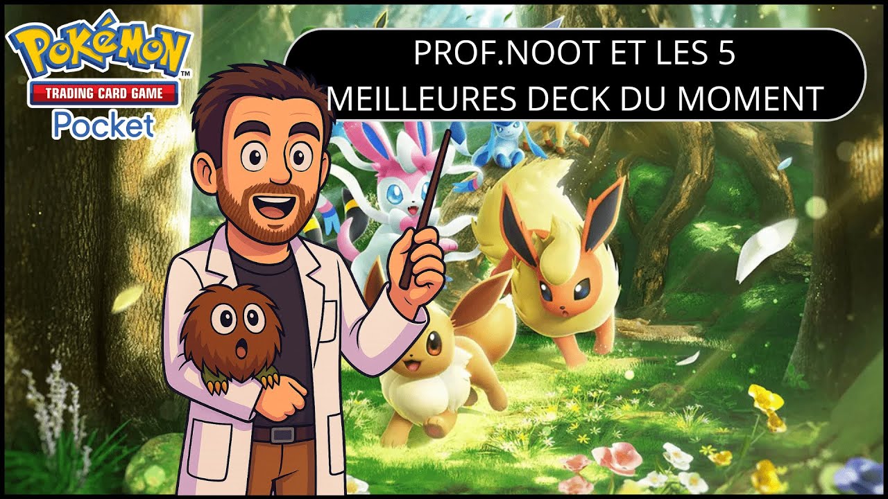 PROF.NOOT / TOP 5 DECK DE LA META !!