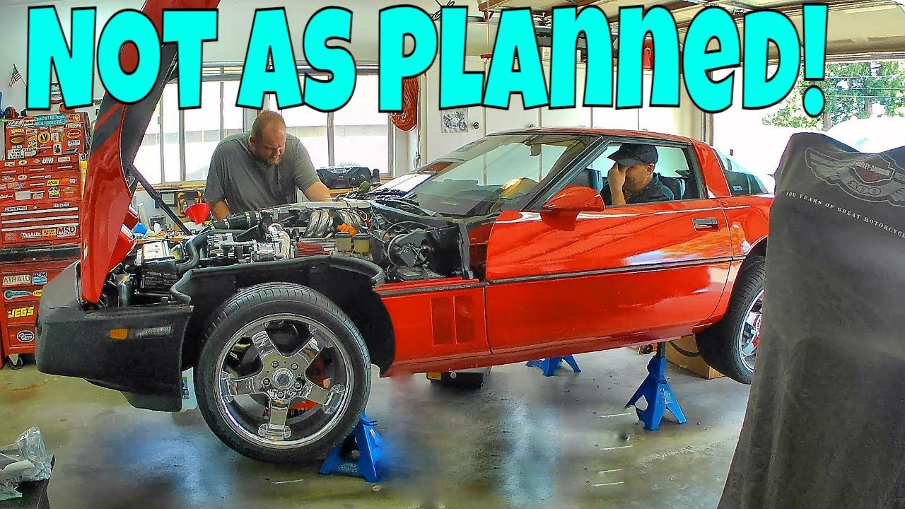 Starting the supercharged Corvette for the 1st time | Maybe??