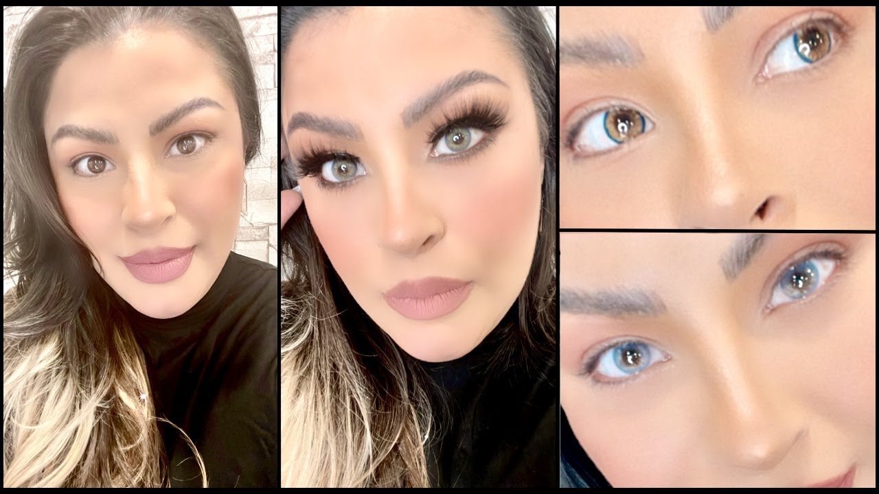 Je teste les lentilles EYEVOS-  فين غبرة؟ اجي نبدلو لوك/ جربت عدسات غزالين 😍