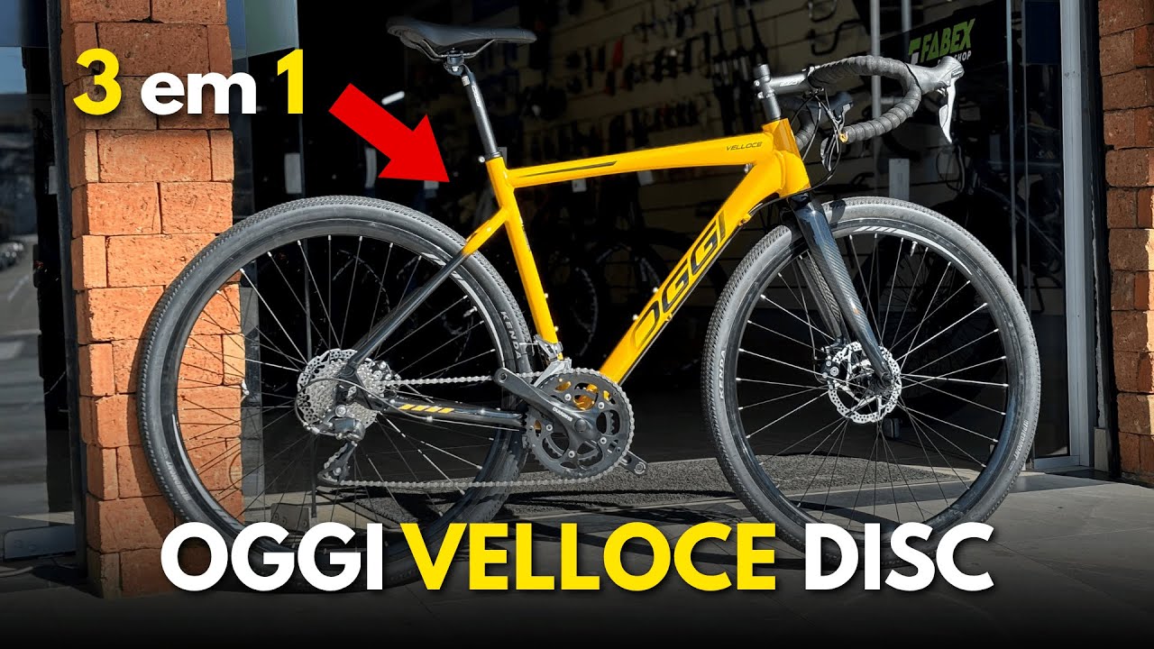 3 bikes em 1: Speed, Gravel, Triathlon - Oggi Velloce Disc 2025 / REVIEW COMPLETO