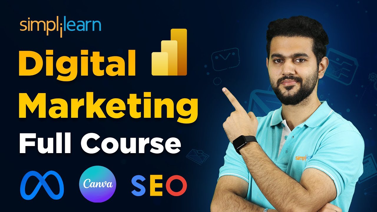 Digital Marketing Full Course 2026 | Digital Marketing Full Course For Beginners | Simplilearn