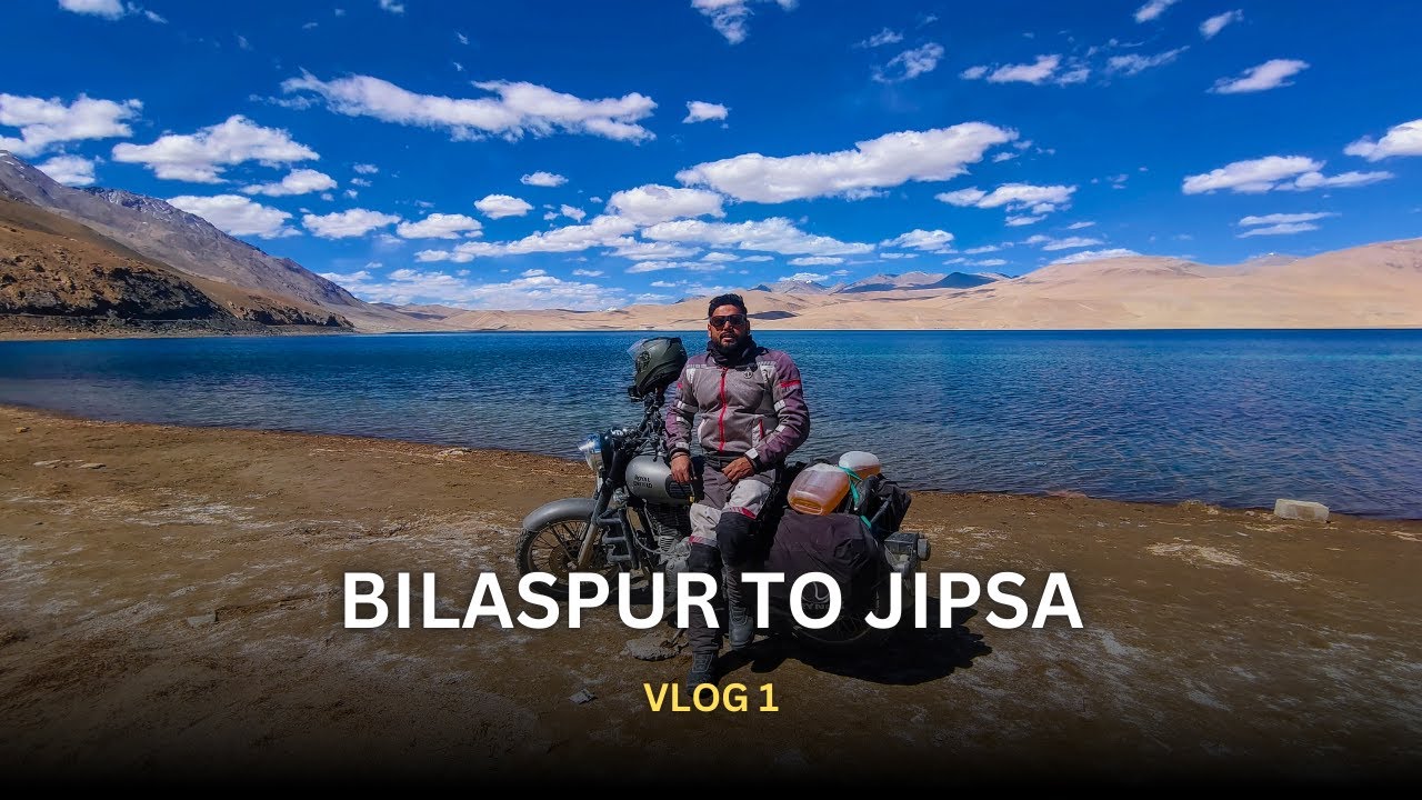 VLOG 1 | Bilaspur To Jispa | Hidimba Devi Temple | Zanskar - Leh -Ladakh Ride | July 2024