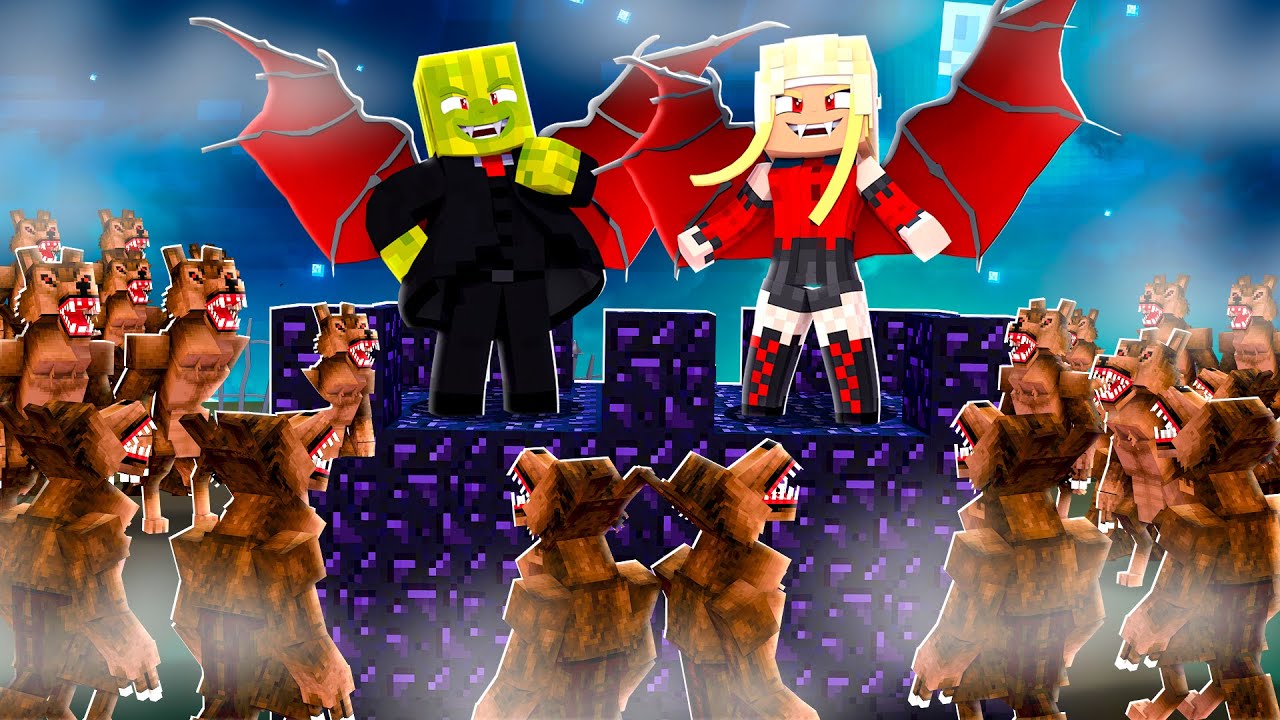 100 WERWÖLFE vs. VAMPIR BASE! ✿ Minecraft [Deutsch/HD]