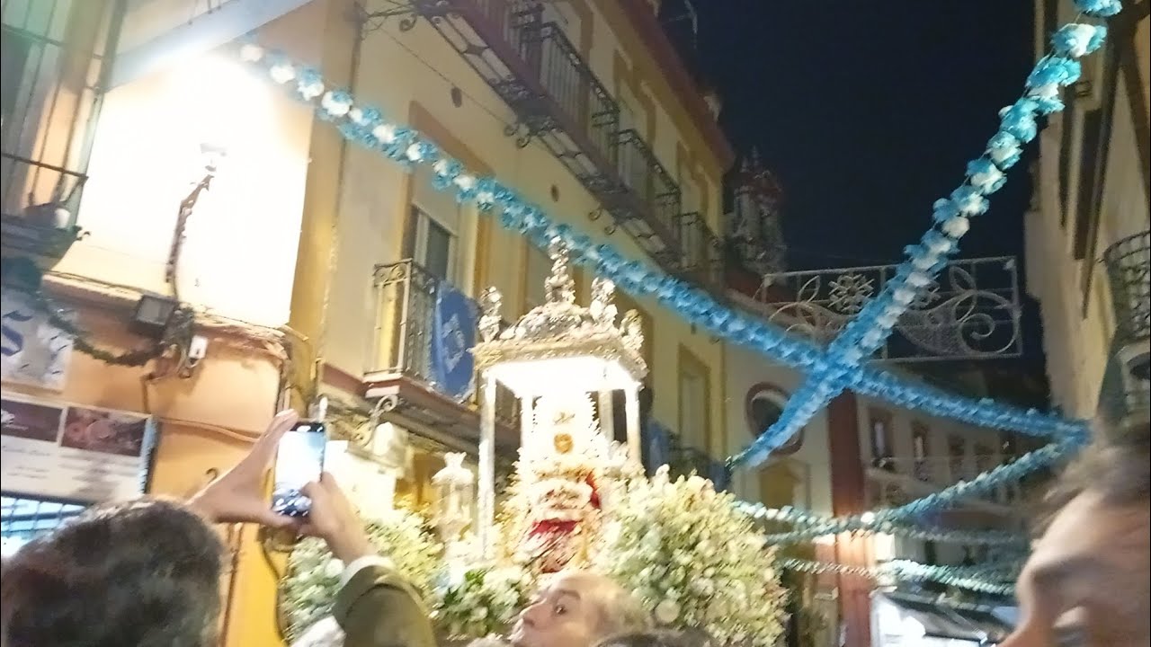 ¡SIN PALABRAS! Virgen de Setefilla por la calle Orfila Magna Sevilla