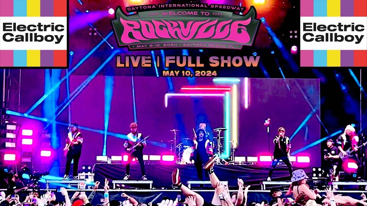 ELECTRIC CALLBOY Live (Full Show) @ Welcome To Rockville - May 10, 2024