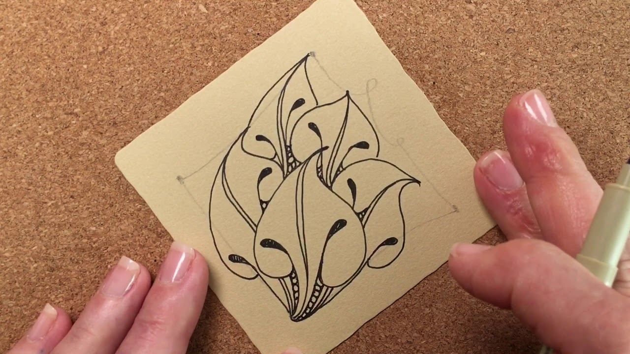 Zentangle® Project Pack #02 - Day Six
