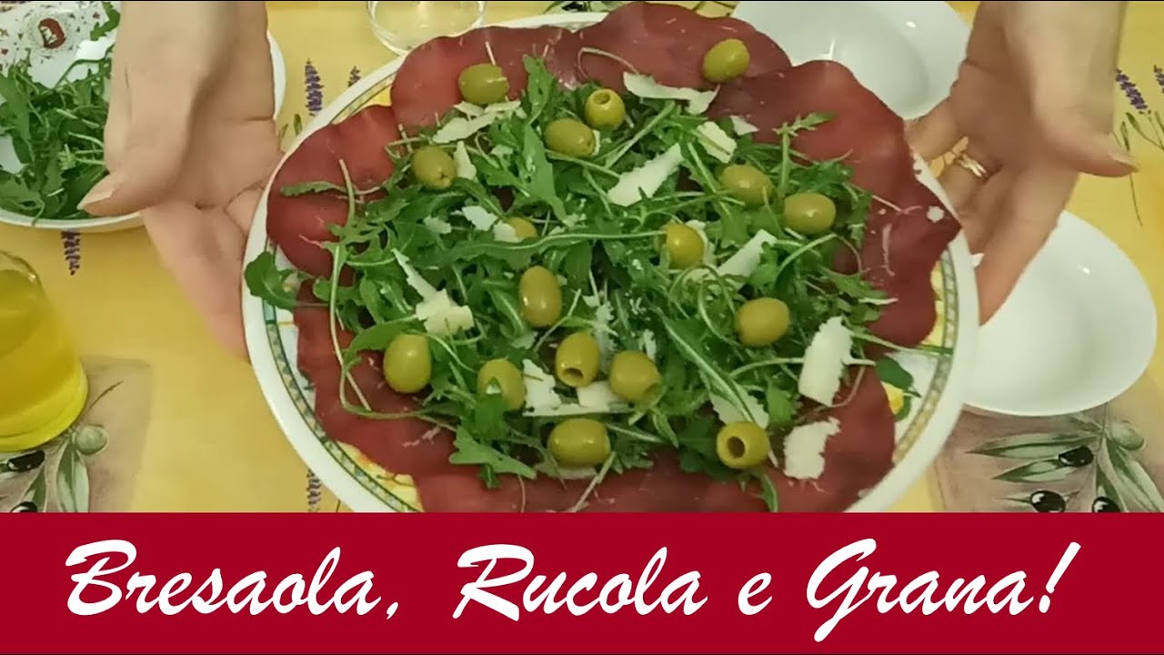 Bresaola Rucola e Grana -Rucola Ricette -Bresaola Ricette -Bresaola-Rucola-Ricette Facili e Veloci