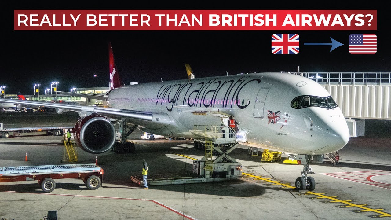BRUTALLY HONEST | Trans-Atlantic on Virgin Atlantic's brand-new A350-1000 in Economy Class!