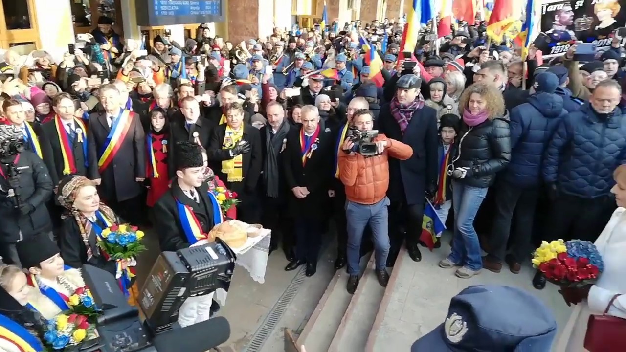 Sosirea Majestății Sale la Alba Iulia