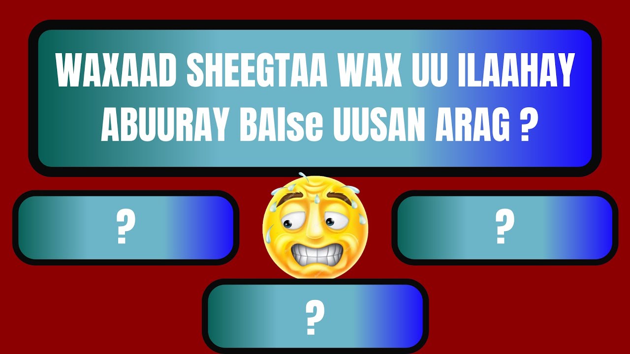 #Waxaad sheegtaa nabigii qoraxda joojiyay || su'aalo iyo jawaabo diini ah