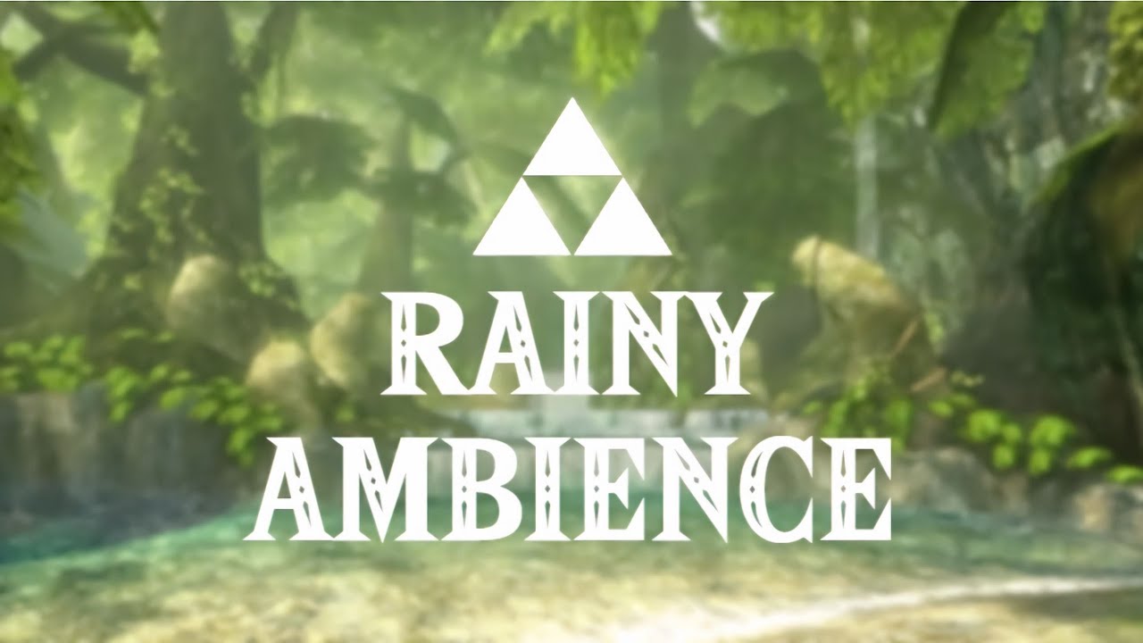Faron Woods | Twilight Princess | Rainy Ambience [10 Hours]