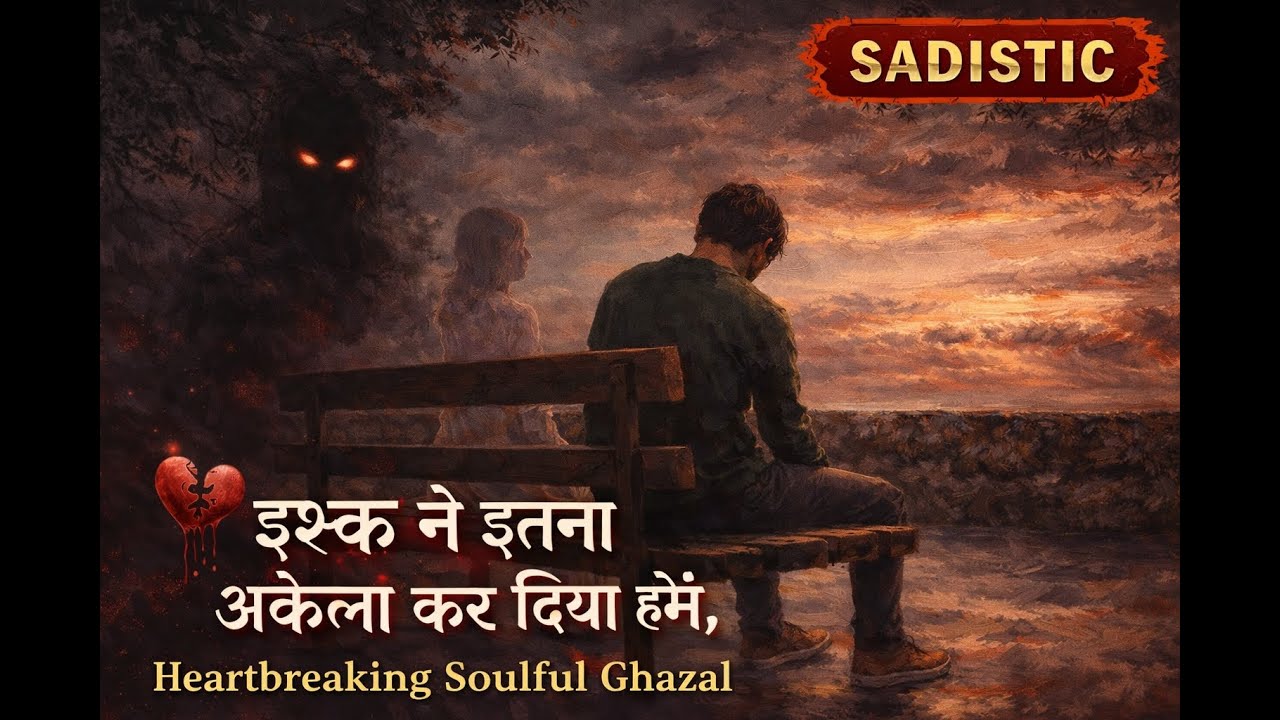 इश्क़ ने इतना अकेला कर दिया हमें | Soulful Sad Ghazal | Broken Love Poetry