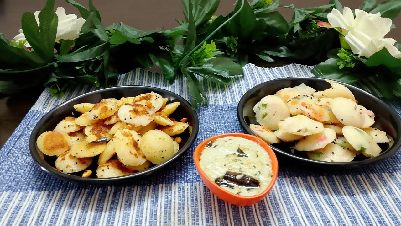 mini idli# idli coin# masala idli# tadka idli#lunch box idea