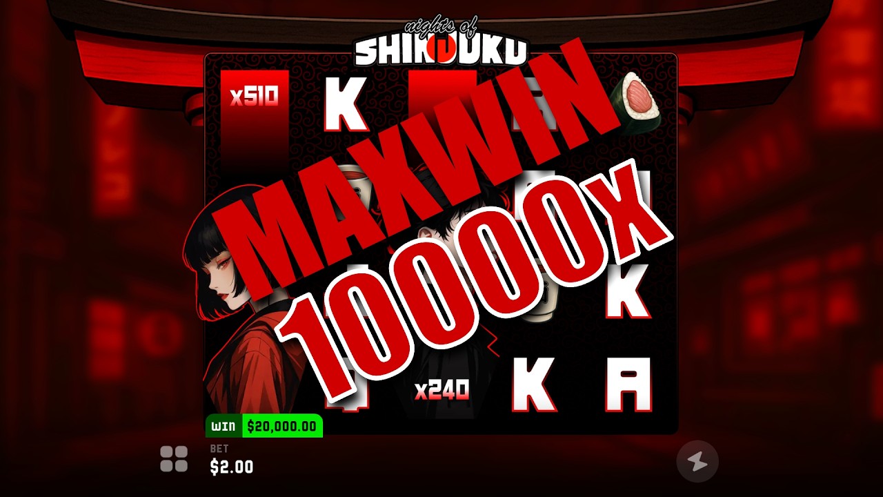 Nights of Shinjuku Slot by MadLab Gaming - INSANE MAXWIN x10000
