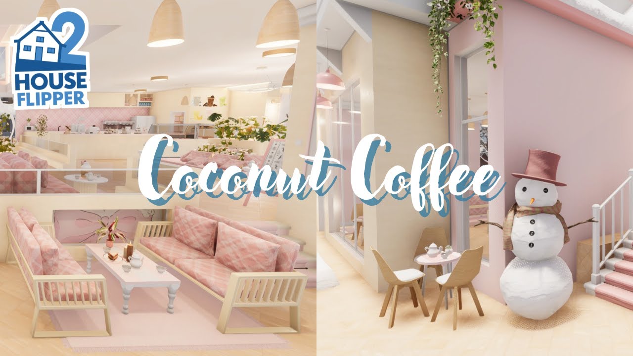 House Flipper 2 | Coconut Coffee | Custom Job (No Commentary)