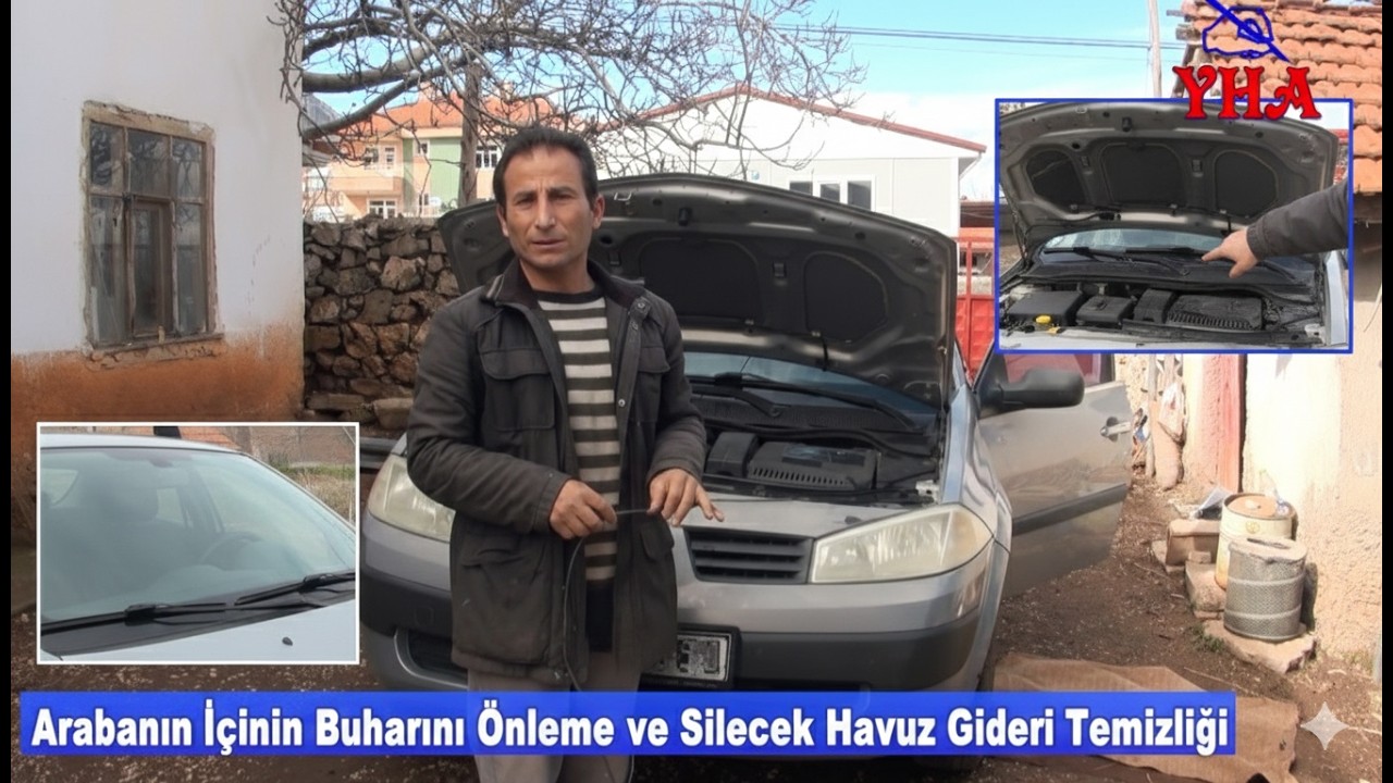 Arabanın İçinin Buharını Önleme ve Silecek Havuz Gideri Temizliği