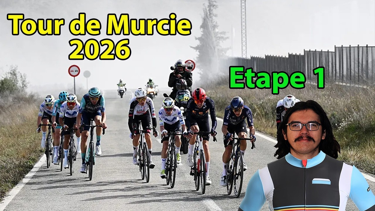 🚴‍♂️Tour de la Région de Murcie 2026🇪🇸 : Etape 1 Débrief (UAE Team Emirates, Pidcock, Mohoric...)