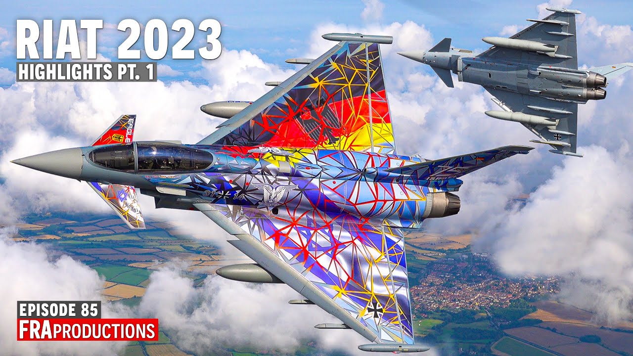 RIAT 2023 HIGHLIGHTS 1/3: Tornado, EF2000, Harrier, An-26, CH-47, F-35, C-130 ...