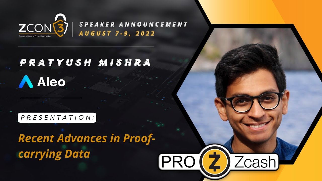ZCON3: Подтверждающие данные SNARKs - Proof Carrying Data