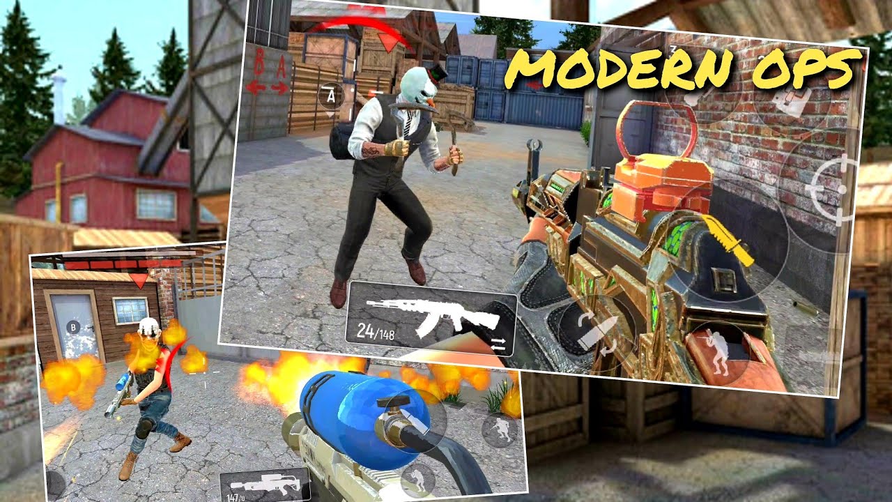 Bomb Mode 💣 | 1 VS 2 | Hard Battle 💥 MODERN OPS | Gameplay