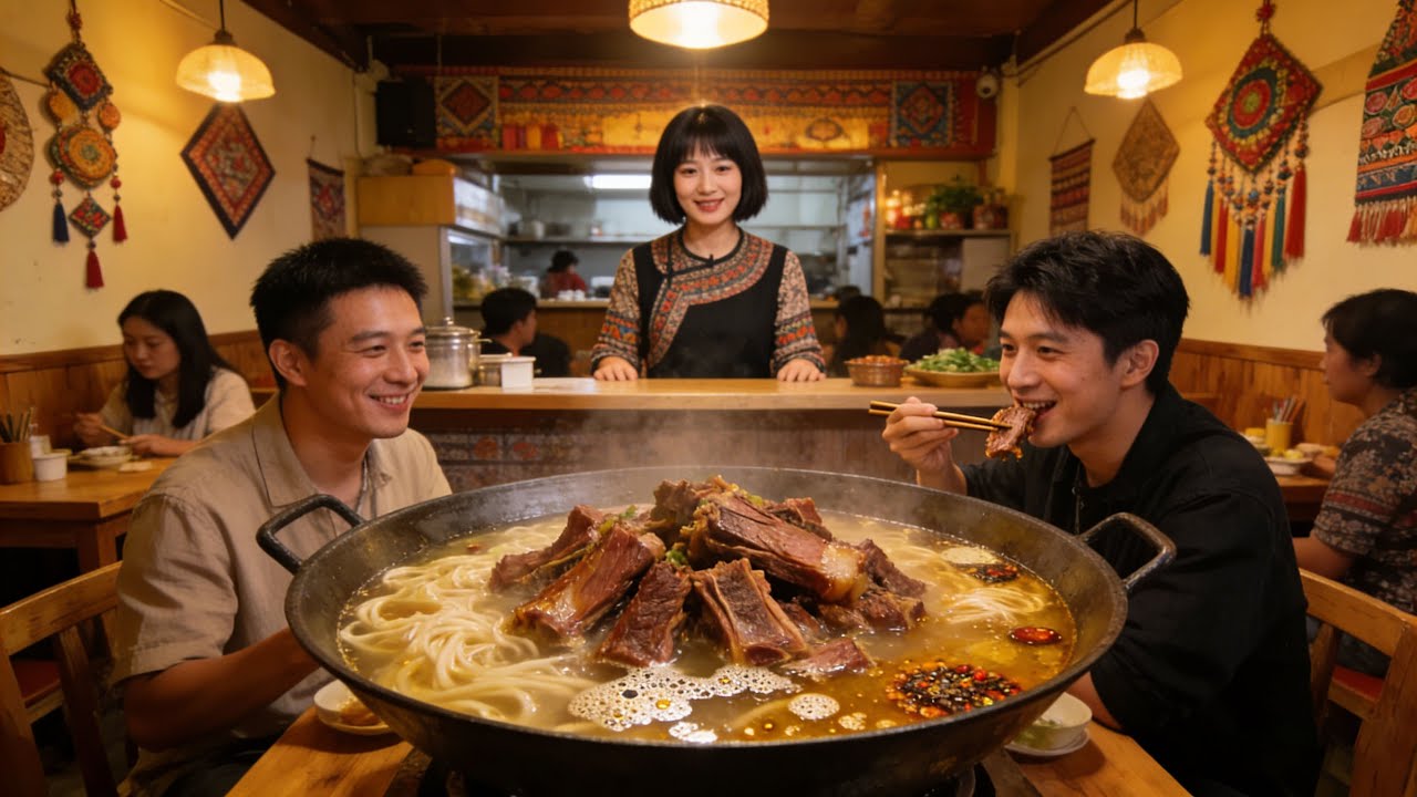北京超稀有腊排骨火锅，食材坚持从云南空运，连盐都是自制的！【味道掌门】