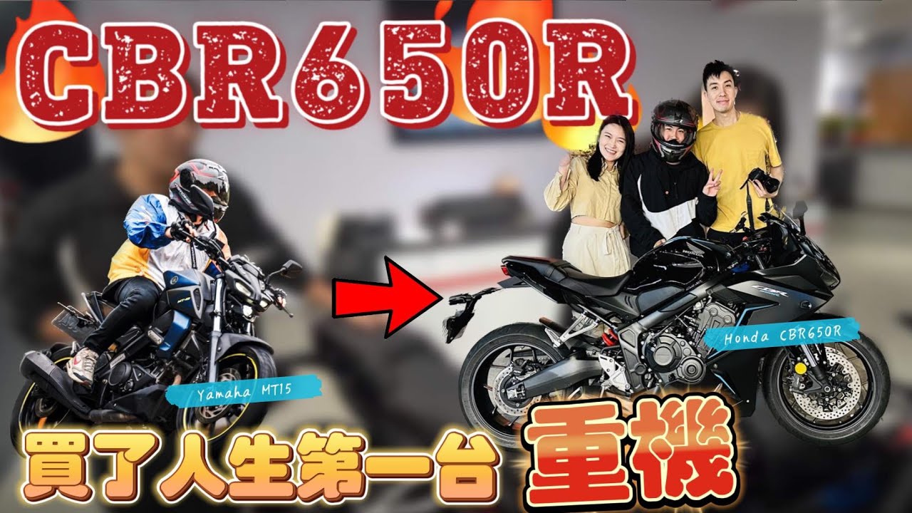 第一台重機就直上紅牌! 四缸聲浪就是爽~ Honda CBR650R / 身高160騎重機?  @HondaMotorcycleTaiwan