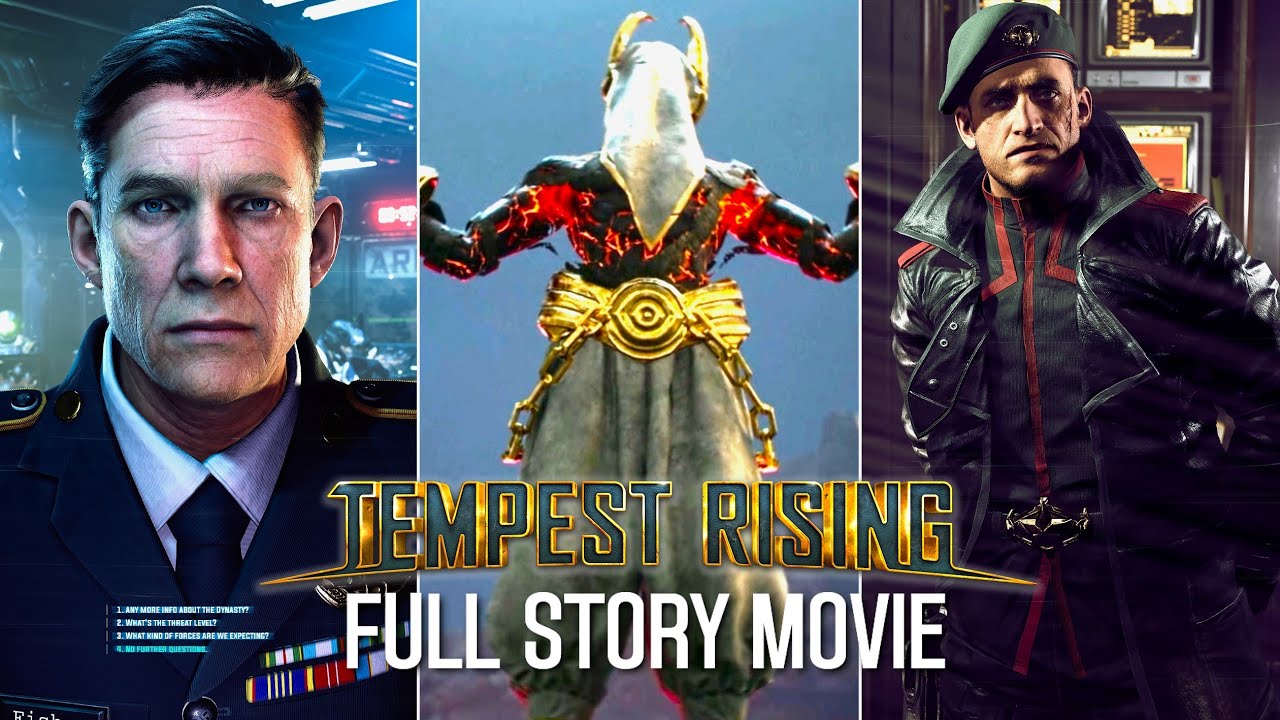 Tempest Rising &ndash; All Cutscenes (GDF + DYN) Full Game Movie [4K]