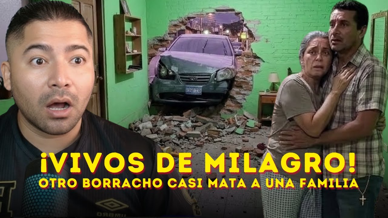 ¡OTRA VEZ LO MISMO! Borracho casi acaba con otra familia